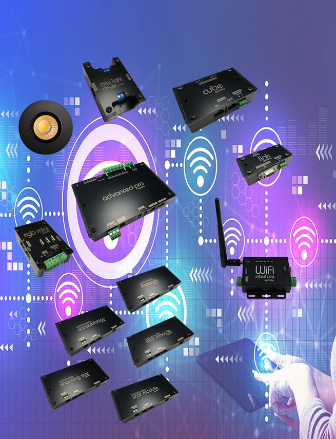 led star ceiling controller