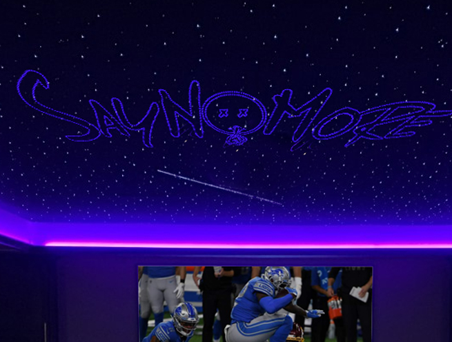 smart LED acoustic wall