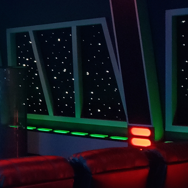 Space ship wall portals