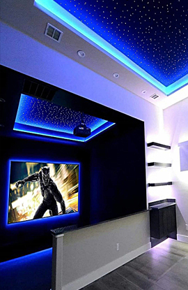 home theater cove lighting